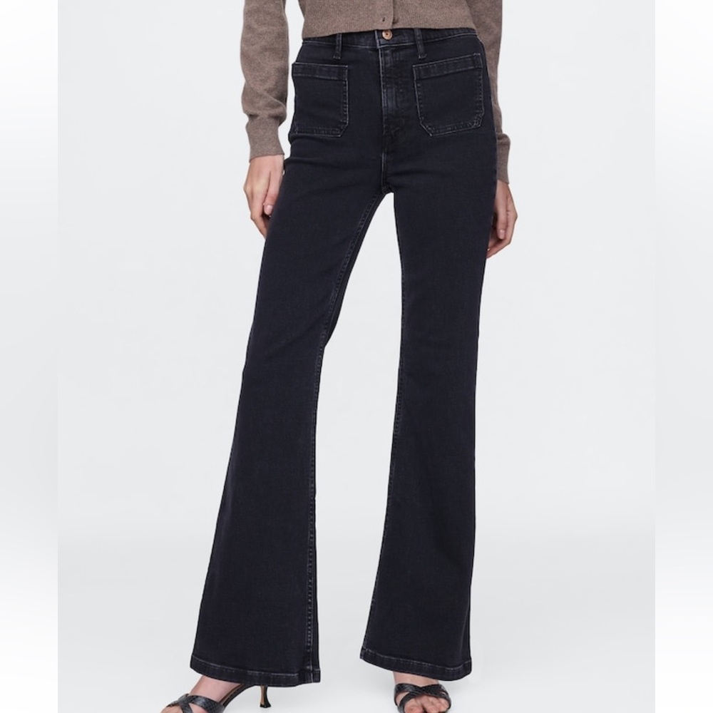 Gap High Rise '70s Flare Jeans